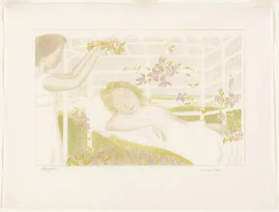 Maurice Denis, Allegory, plate one from Love