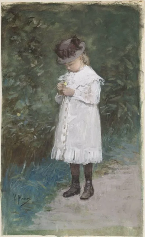 Anton Mauve, Elisabeth Mauve (b. 1875), Daughter of the Artist