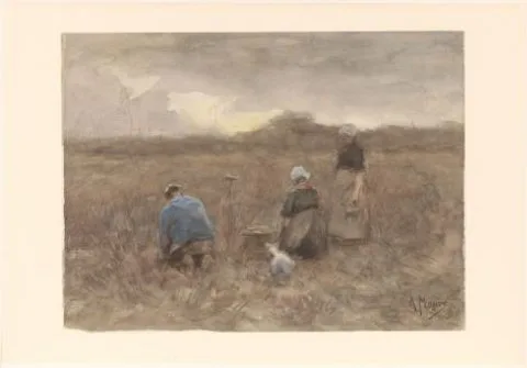 Anton Mauve, Aardappelrooiers