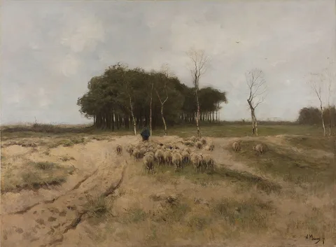 Anton Mauve, On the Heath near Laren