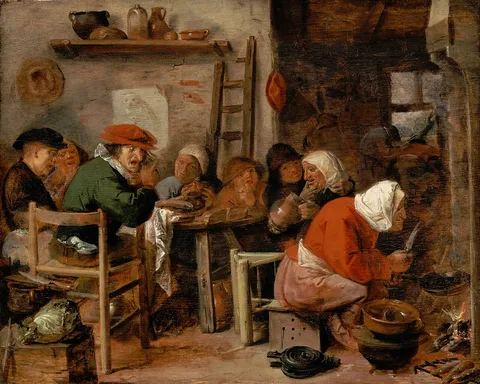 Adriaen Brouwer, A Woman Making Pancakes