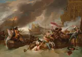 Benjamin West, The Battle of La Hogue
