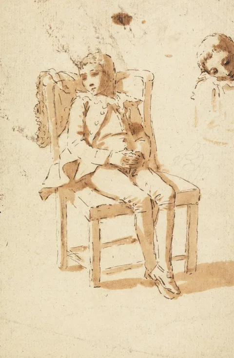 Benjamin West, Page Boy Asleep