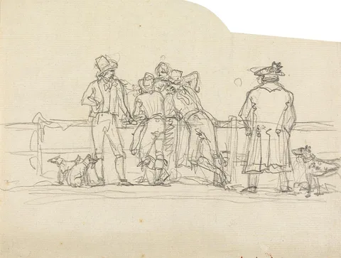 Benjamin West, Figures Looking out to Sea