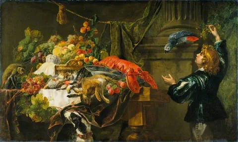 Jan Fyt, Still Life with a Page