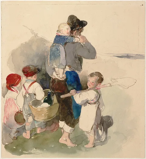 Peter Fendi, Children on Their Way to Work in the Fields
