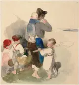 Peter Fendi, Children on Their Way to Work in the Fields