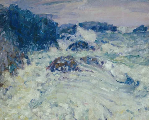 John Peter Russell, Rough sea, Morestil