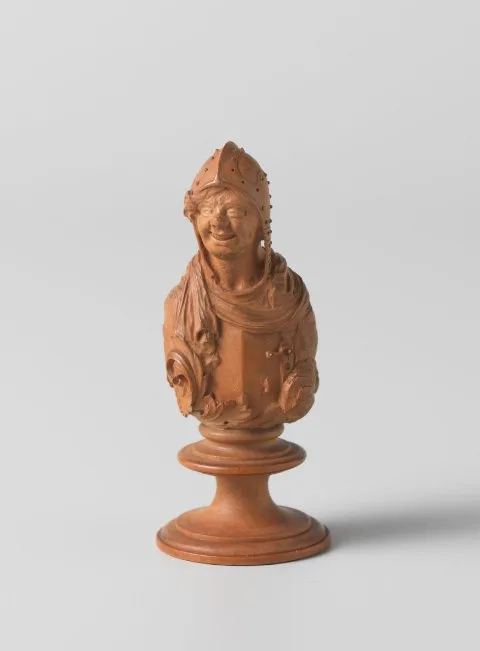 Adriaen van der Werff, Bust of a Soldier, Pawn from a Chess-Set
