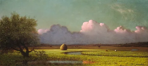 Martin Johnson Heade, Sunlight and Shadow: The Newbury Marshes