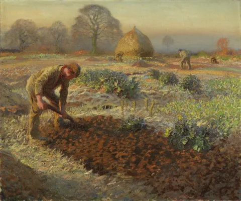 George Clausen, A Frosty March Morning