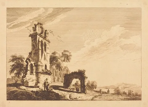 Paul Sandby, Ruined Abbey