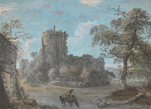 Paul Sandby, The Entrance to Chepstow Castle