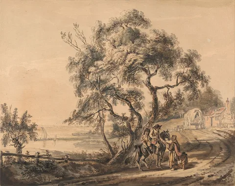 Paul Sandby, The Gypsy Fortune-Teller