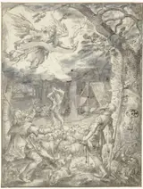 David Vinckboons, The Annunciation to the Shepherds
