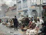 Luděk Marold, Egg market in Prague