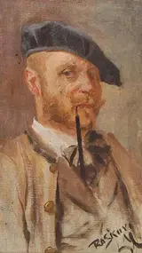 Luděk Marold, Portrait of Painter Karel Rašek