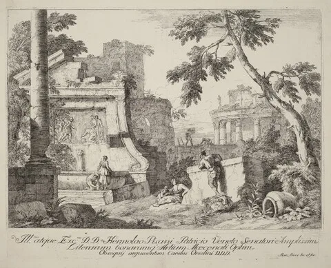 Marco Ricci, Landscape with Ruins