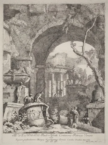 Marco Ricci, Capriccio: Ruins