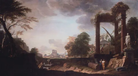 Marco Ricci, Classical capriccio of Rome
