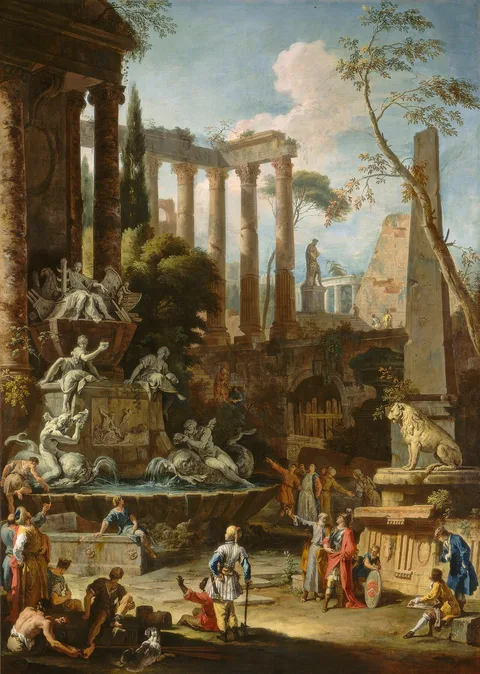 Marco Ricci, Memorial to Admiral Sir Clowdisley Shovell
