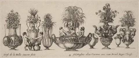 Stefano della Bella, Fantastic Vases