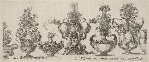 Stefano della Bella, Fantastic Vases