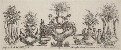 Stefano della Bella, Fantastic Vases