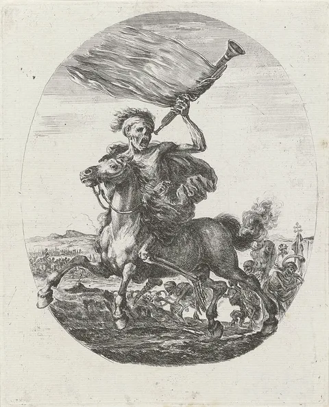 Stefano della Bella, Death on Horseback