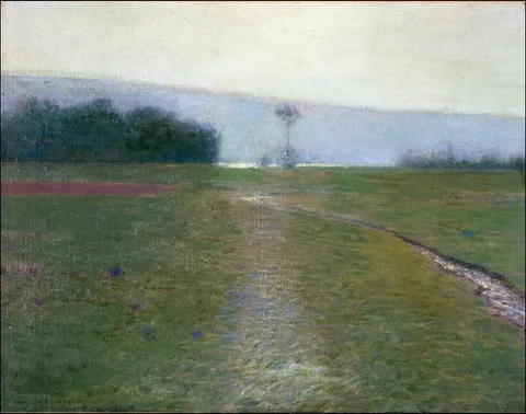 L. Birge Harrison, Frosty Morning near New Hope, Pennsylvania