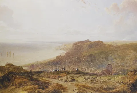 Peter De Wint, Hastings from the East Cliff