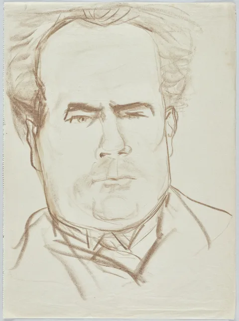 Rudolf Großmann, Männerportrait