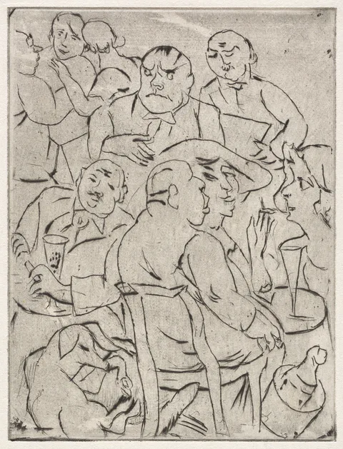 Rudolf Großmann, Schieber