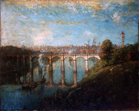 Henry Ward Ranger, High Bridge, New York