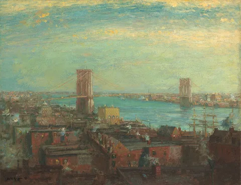Henry Ward Ranger, Brooklyn Bridge