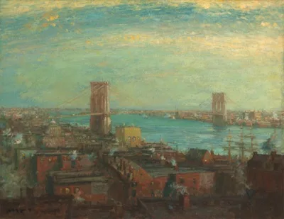Henry Ward Ranger, Brooklyn Bridge