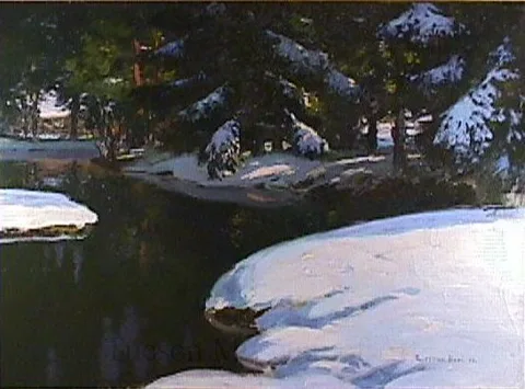 Gifford Beal, Winter Landscape