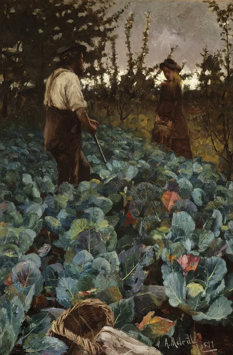 Arthur Melville, A Cabbage Garden