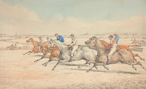 Henry Thomas Alken, Steeplechasing: The Start
