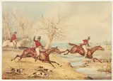 Henry Thomas Alken, Mounted Hunters with Dogs