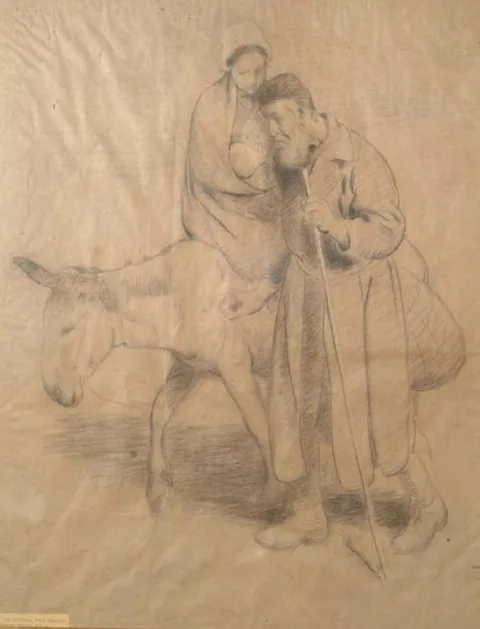Edward Stott, Study for 'The Flight' - Edward Stott