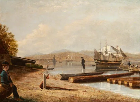 Cathcart William Methven, The Bay of Quick, Greenock (after John B. Fleming)