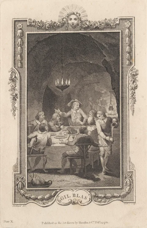 Thomas Stothard, Illustrations for 'Gil Blas', plate X