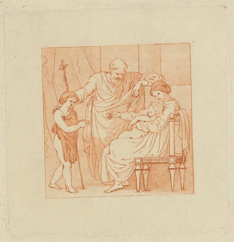 Thomas Stothard, [One from] Two Albums, containing a total of 213 drawings by Stothard for book illustrations