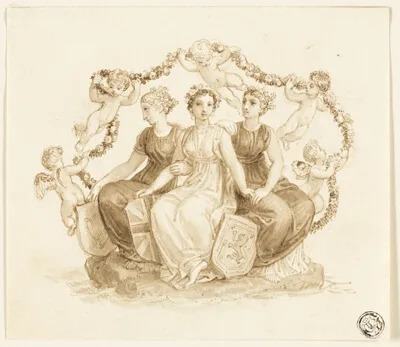 Thomas Stothard, Allegory of England, Scotland, and Ireland
