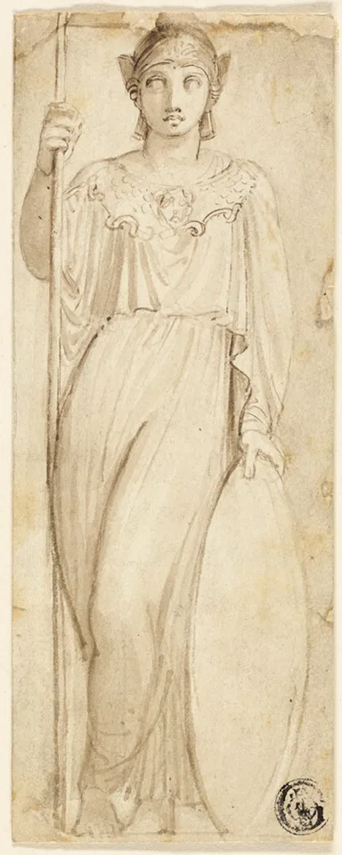 Thomas Stothard, Athena, or Britannia identified as Athena