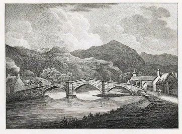 Philip Reinagle, Llanrwst bridge, north Wales