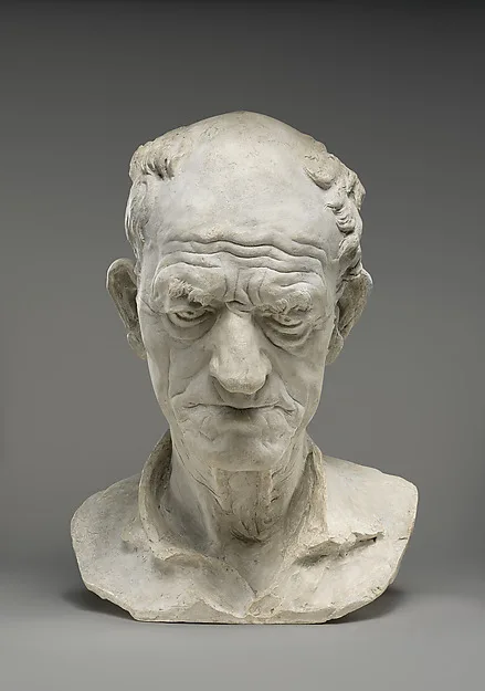 Jules Dalou, Head of a Peasant (Tête de paysan)
