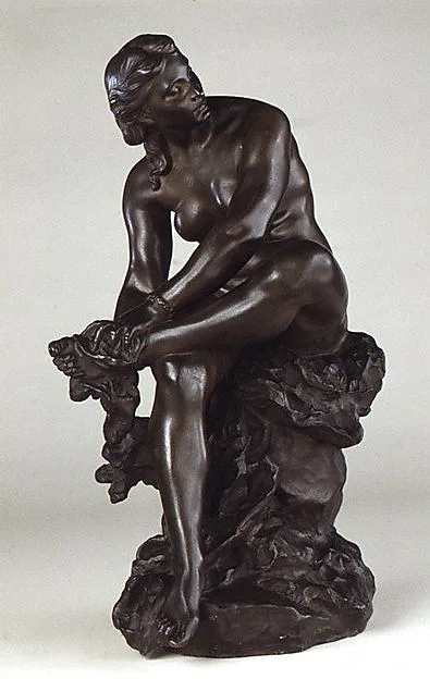 Jules Dalou, Woman Bathing