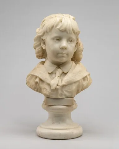 Jules Dalou, Portrait of a Young Boy (Henry Ebenezer Bingham?)